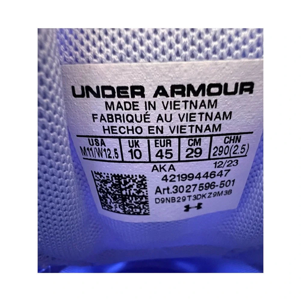 Under Armour HOVR Apparition Celeste Ivory Dune Size M11/W12.5.
